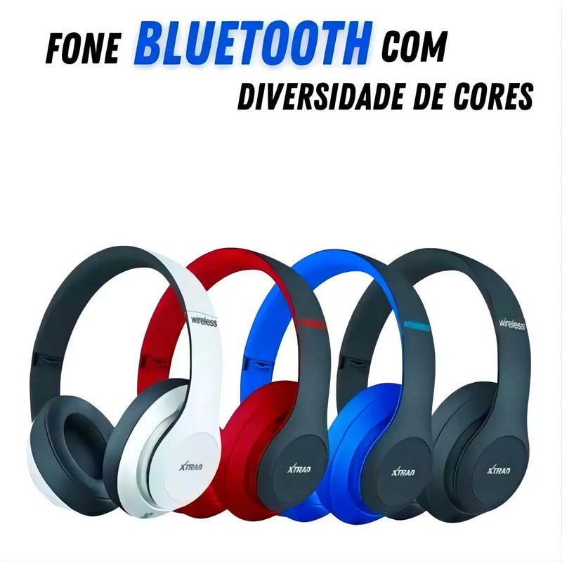 Fone De Ouvido Sem Fio Headphone Bluetooth Estéreo